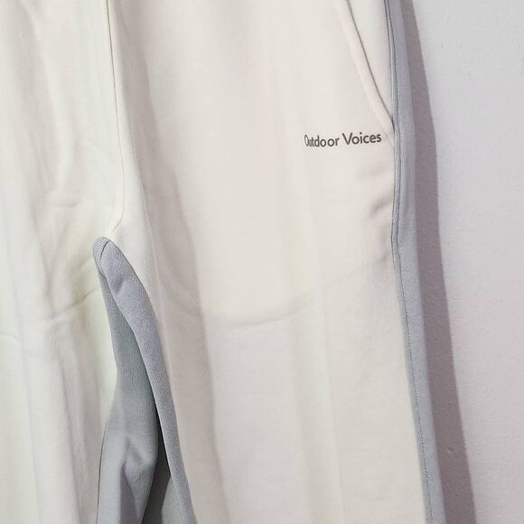 Outdoor Voices Cream and Gray Joggers NWT Size XS Cream Joggers - Picture 3 of 7